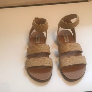 Tan sandals